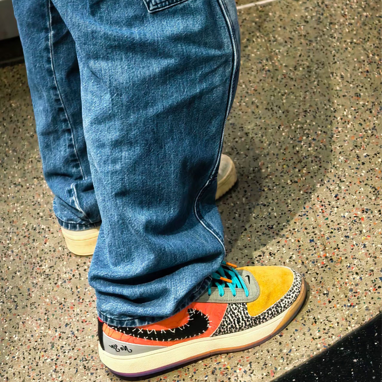 Nike Book 1 'What The' 鴛鴦 蛇紋 彩虹 拼接 麂皮 Booker 籃球鞋 IH1335-100