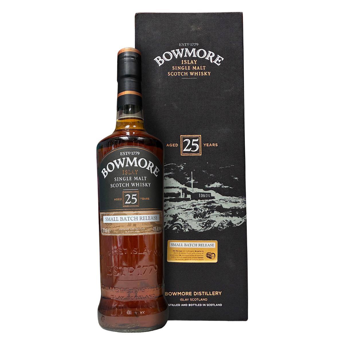 Bowmore 25 Years Old Small Batch Release 43%