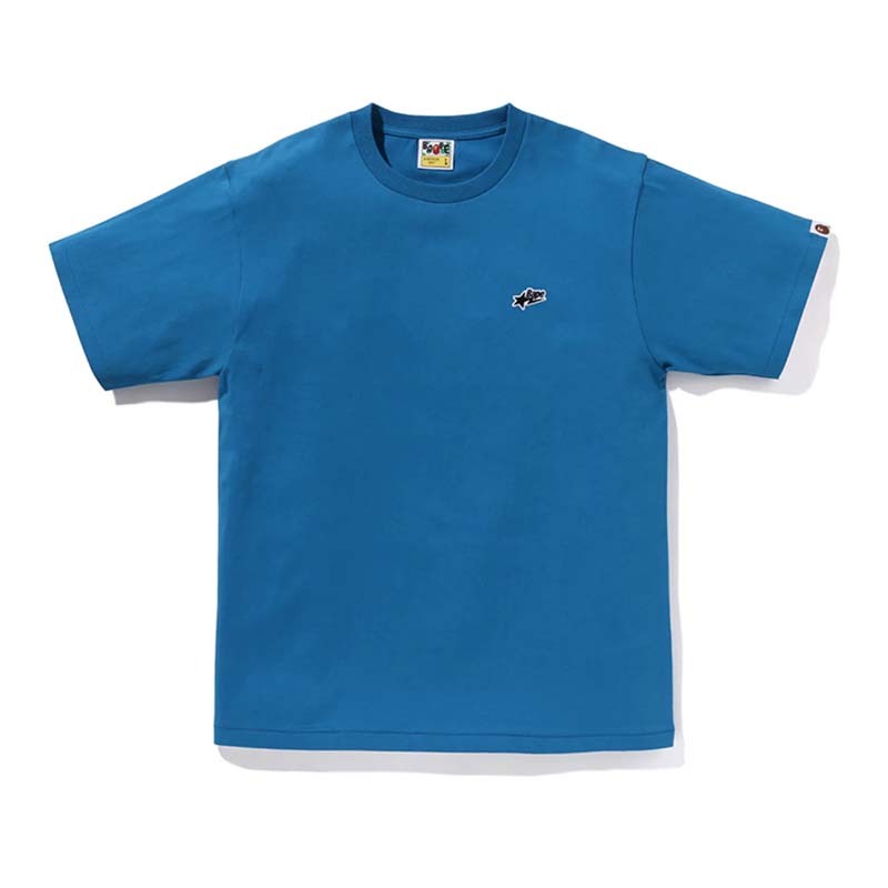 BAPE STA One Point Tee 寶藍色 短袖 BAPE-16CM [台灣現貨]