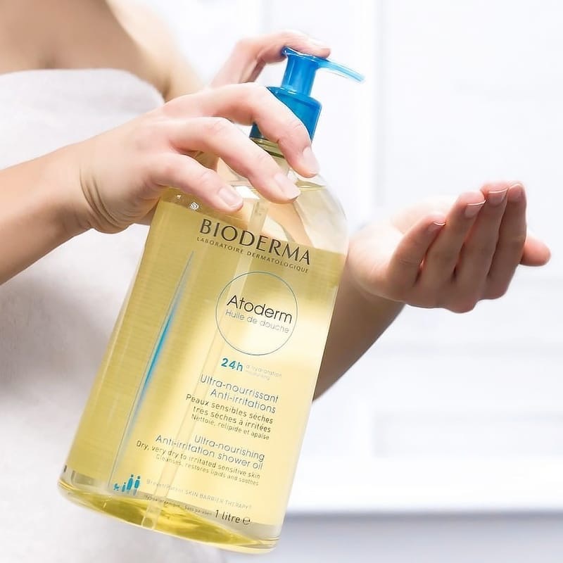 法國 BIODERMA 舒益輕沐浴油1000ml