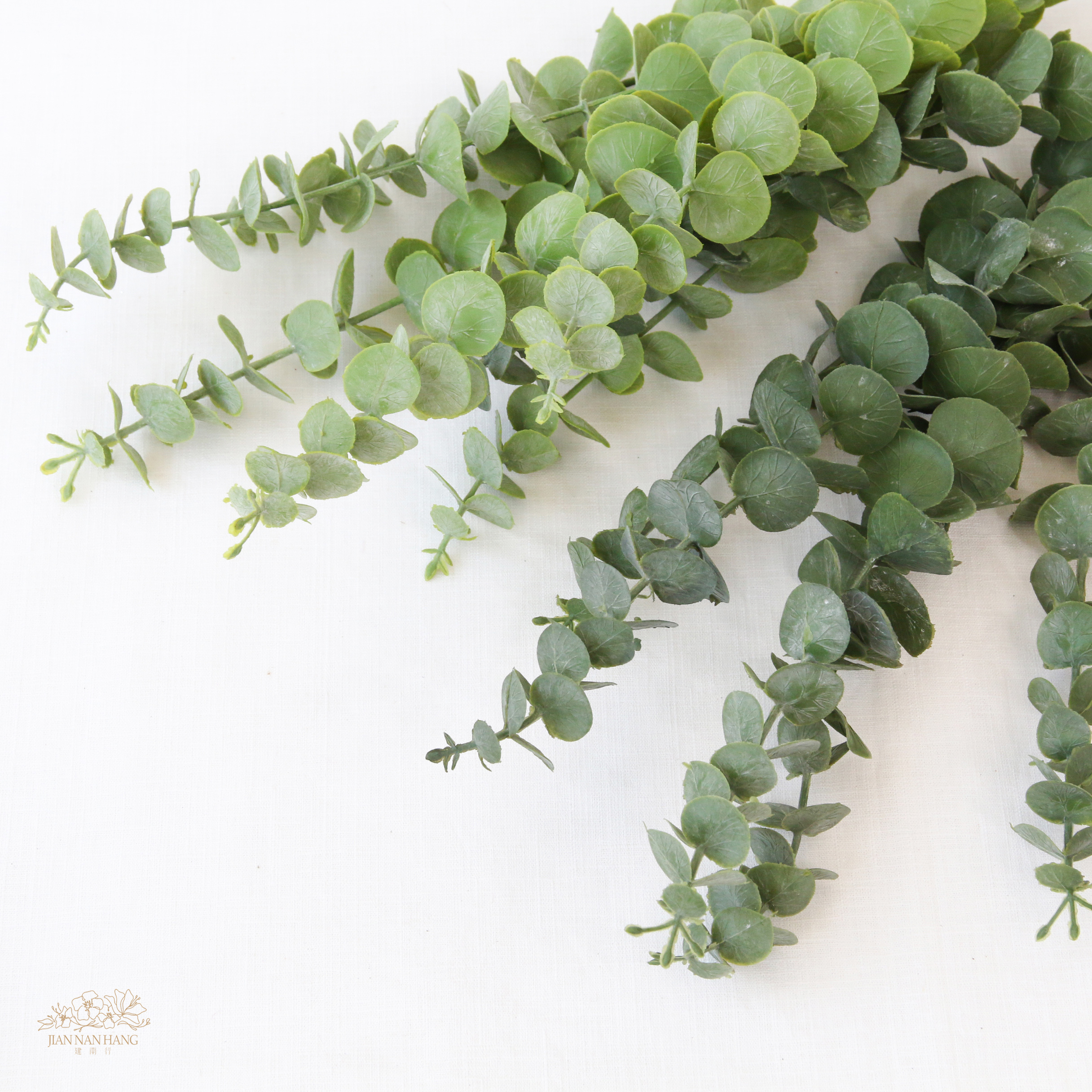 人造葉 圓桉葉把束 2色