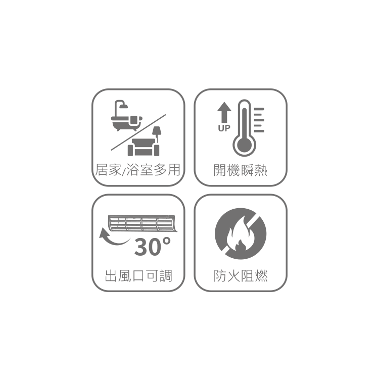 HLE530 居浴多用恆溫電暖器