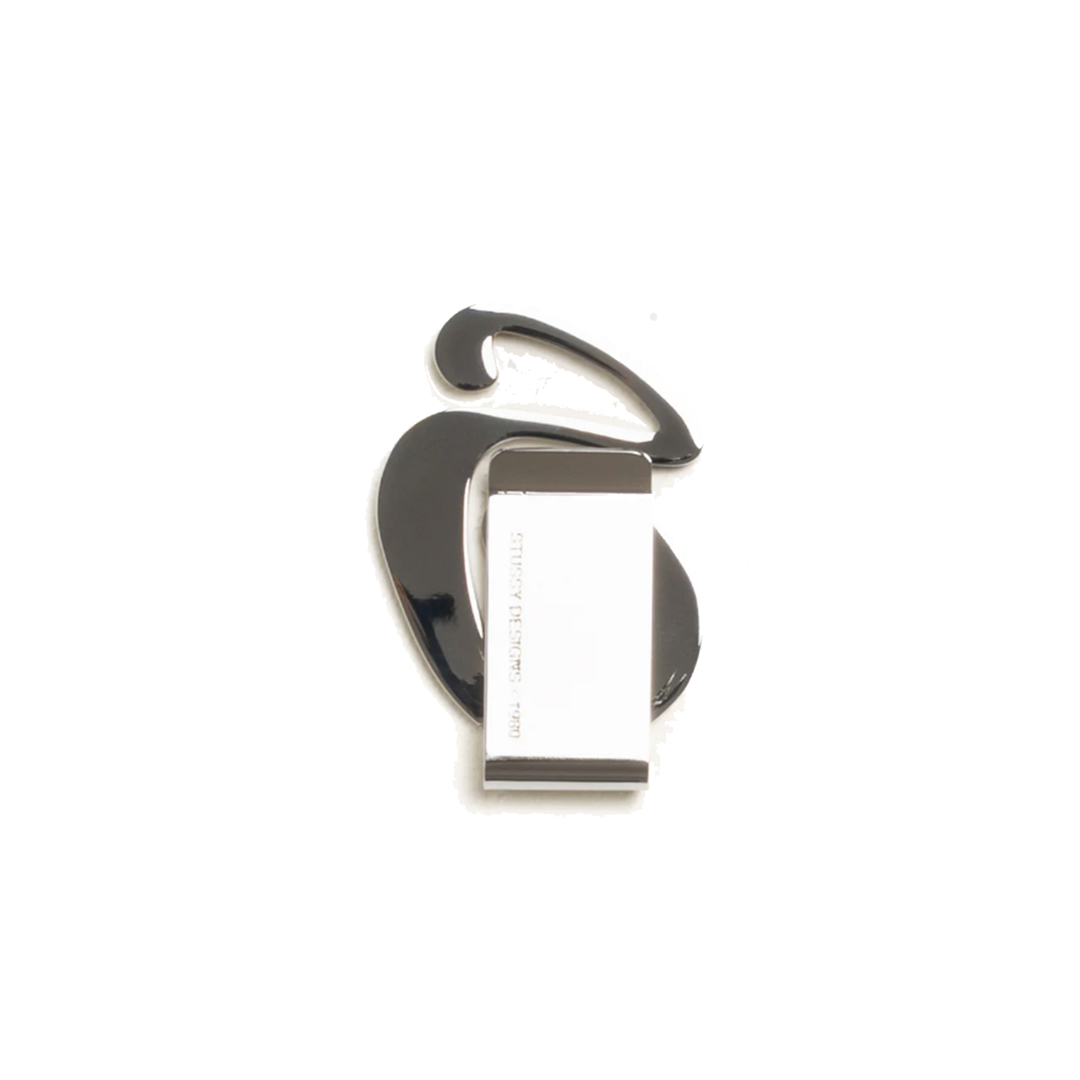 Stussy Swirly S Money Clip S鈔票夾| FLOMMARKET