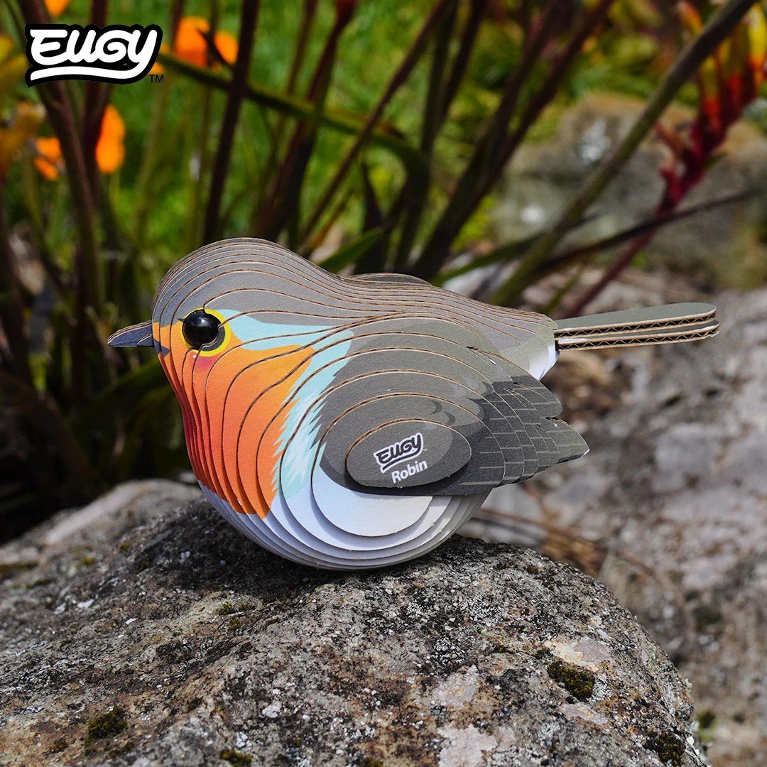 EUGY 3D Cardboard Kit Set Model - 137 Robin