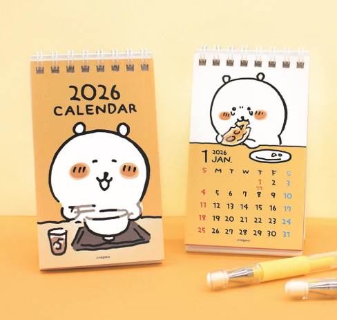 預訂｜韓國限定 白熊 2026迷你枱曆 月曆 Mini Calendar