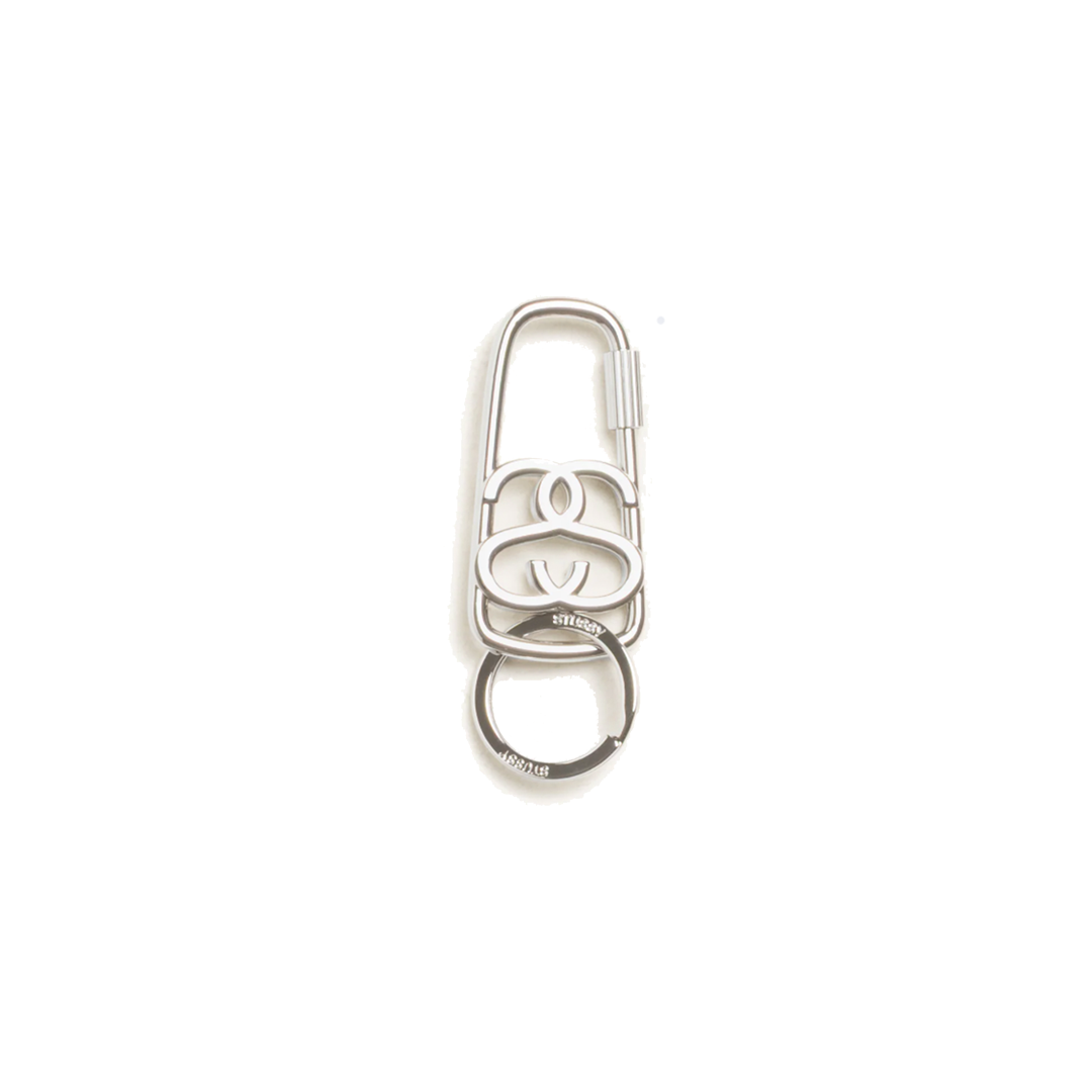 Stussy SS Link Twist Carabiner 雙S 鑰匙扣環| FLOMMARKET