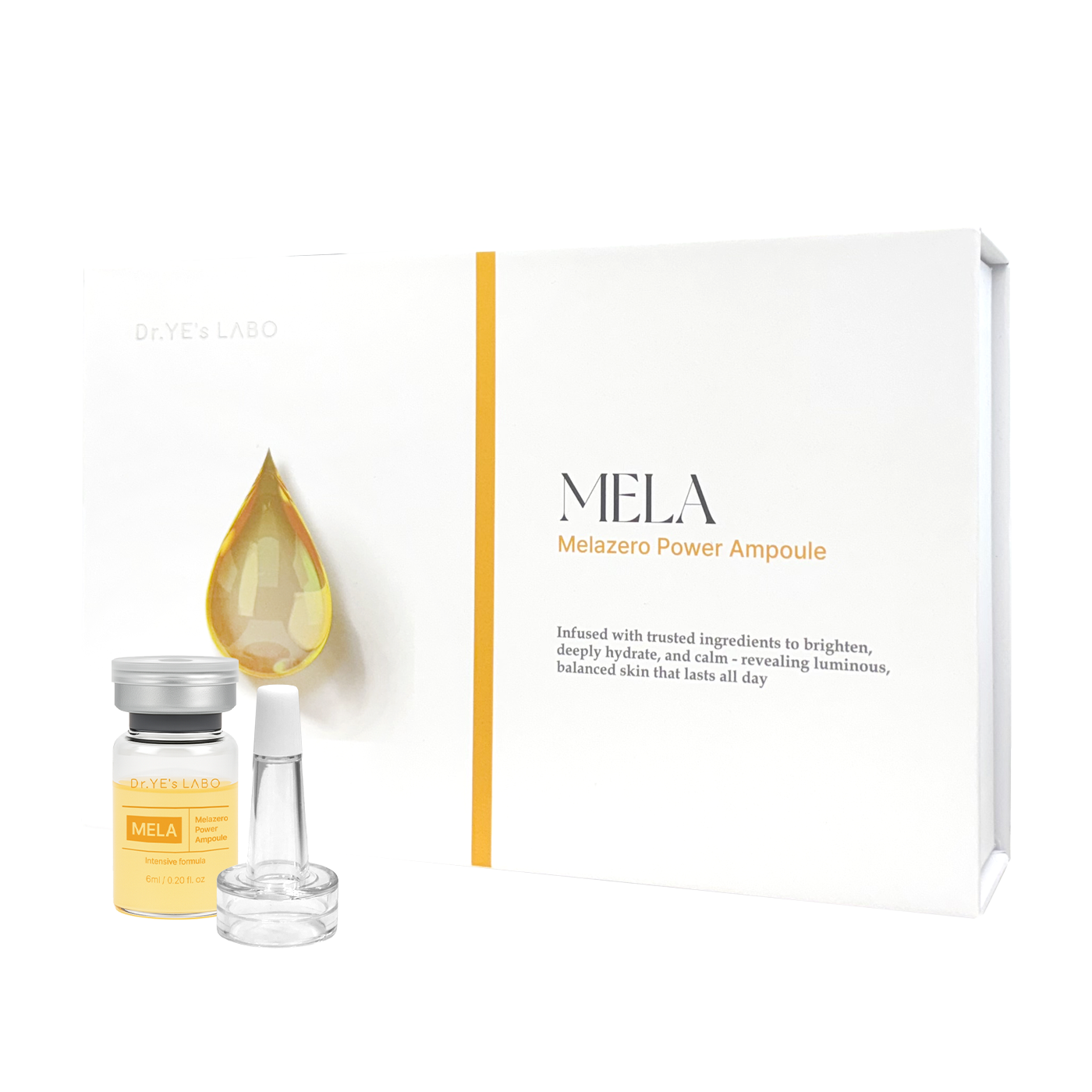 ME25 DR.YE's LABO 重點美白去斑外泌體原液安瓶  MELAZERO PERFECT  AMPOULE (6ML*10) (LA025)