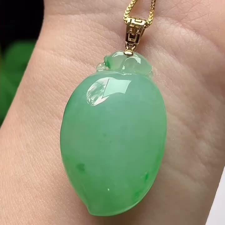 1218328 翡翠飄綠福瓜