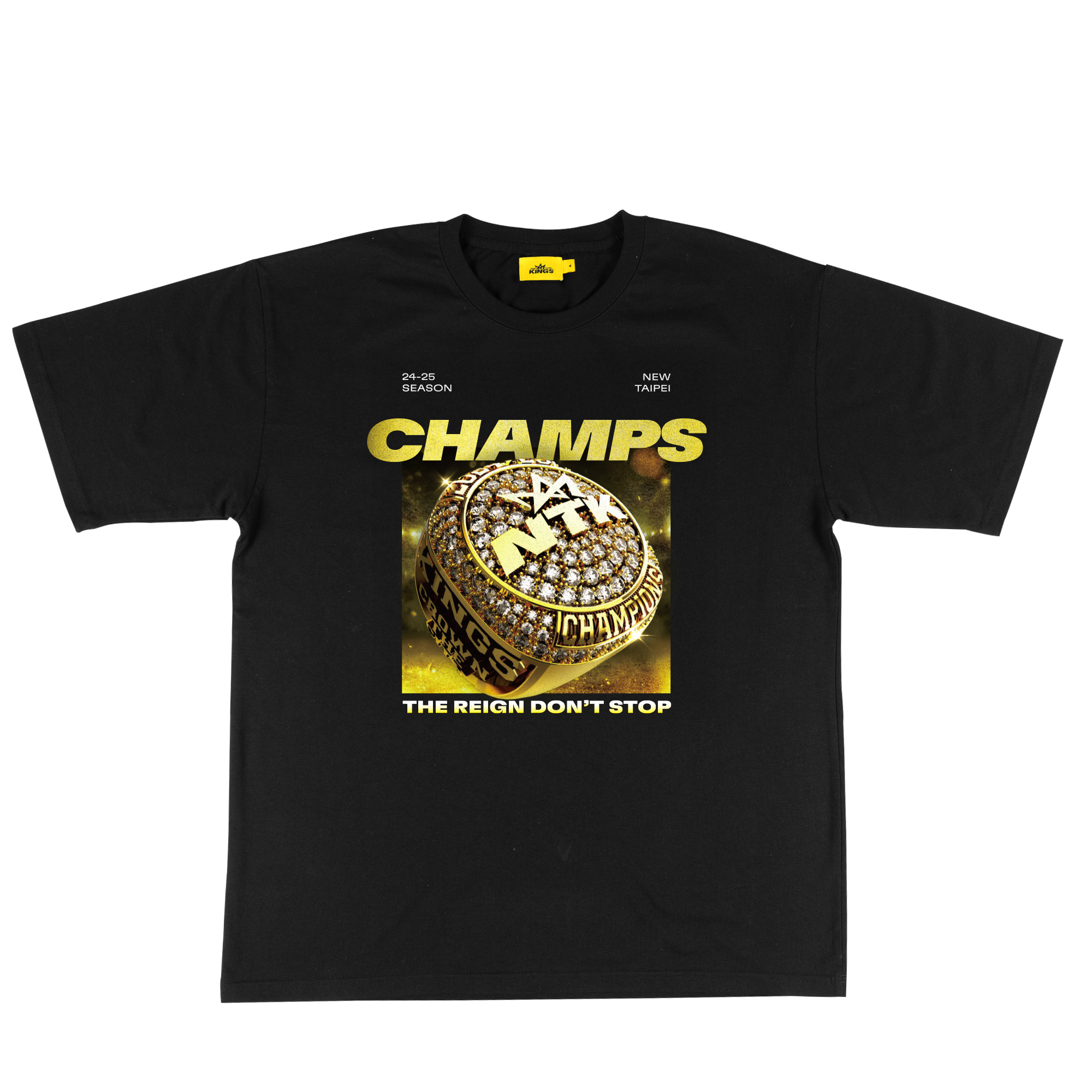 24-25國王冠軍戒紀念短Tee