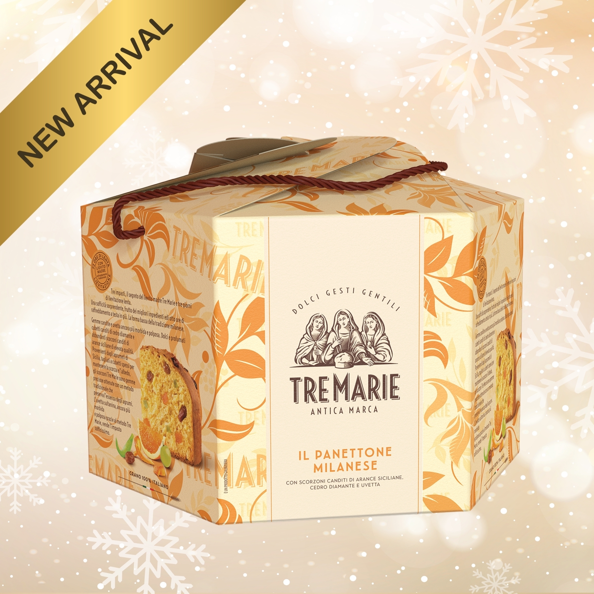 Tre Marie Panettone Milanese Classic 1500g