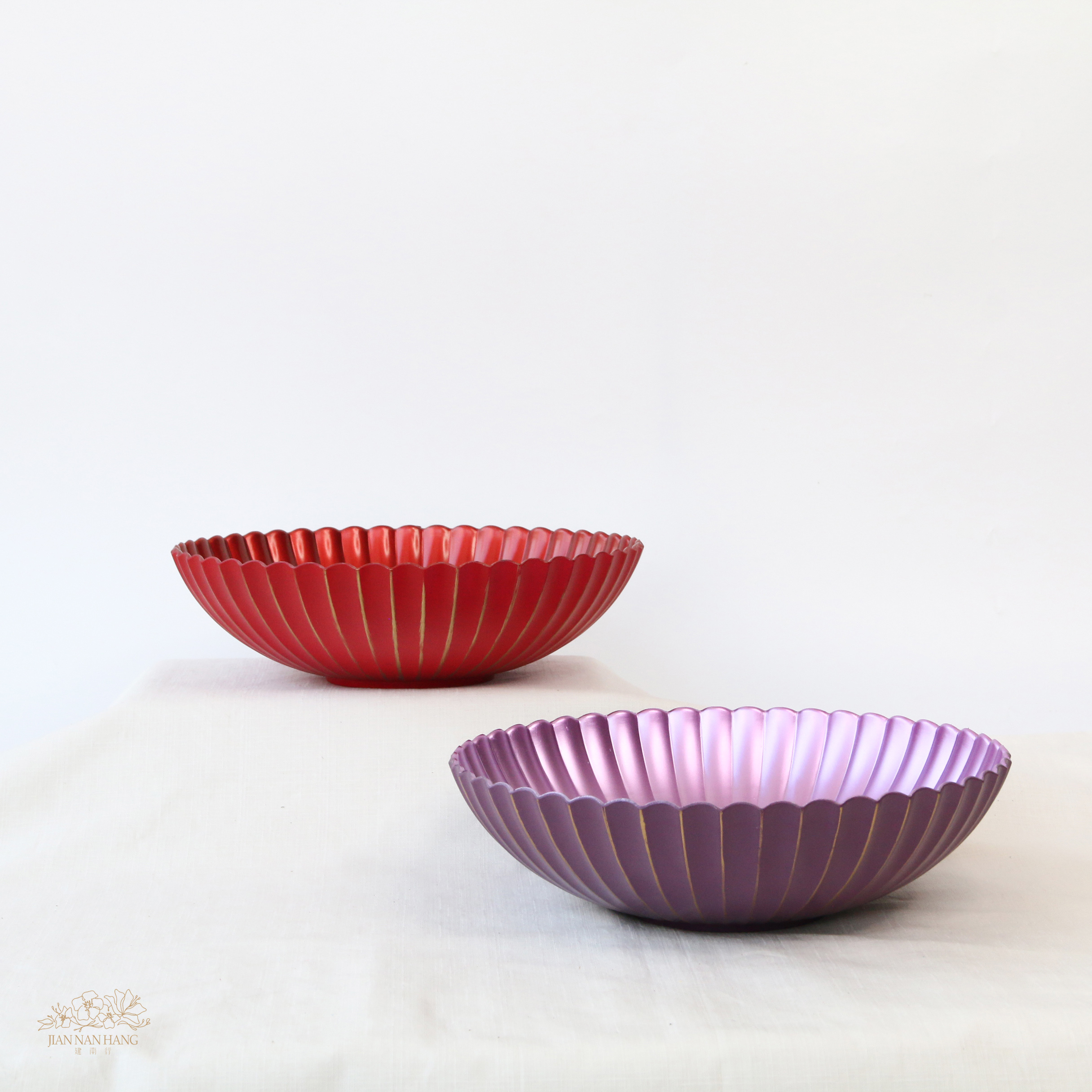 塑膠花器 IKI 球形花盆 中 2色