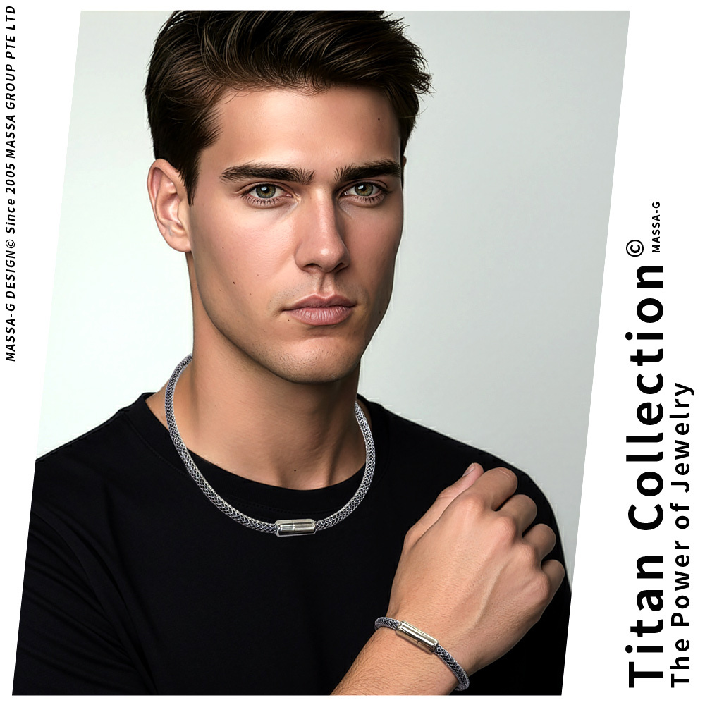 MASSA-G Titan XG Ultra 5mm超合金鍺鈦項鍊對組(2條)