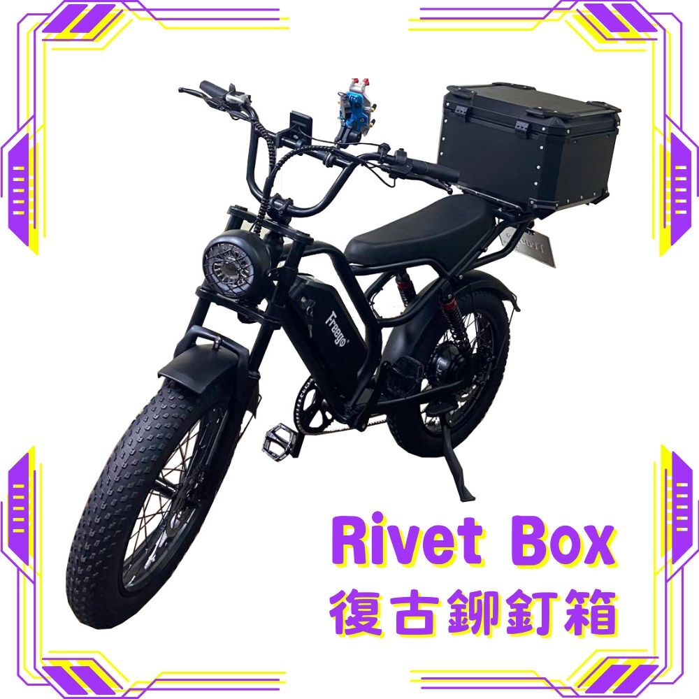 FREEGO FTW-01 電輔車(復古鉚釘箱)