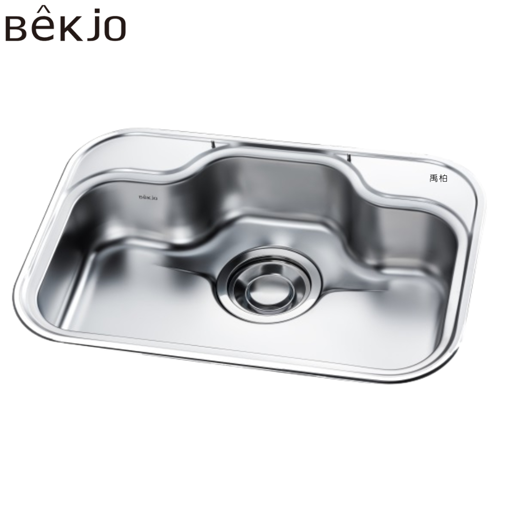 Bekjo 不鏽鋼壓花水槽(78x48cm) EWDS740