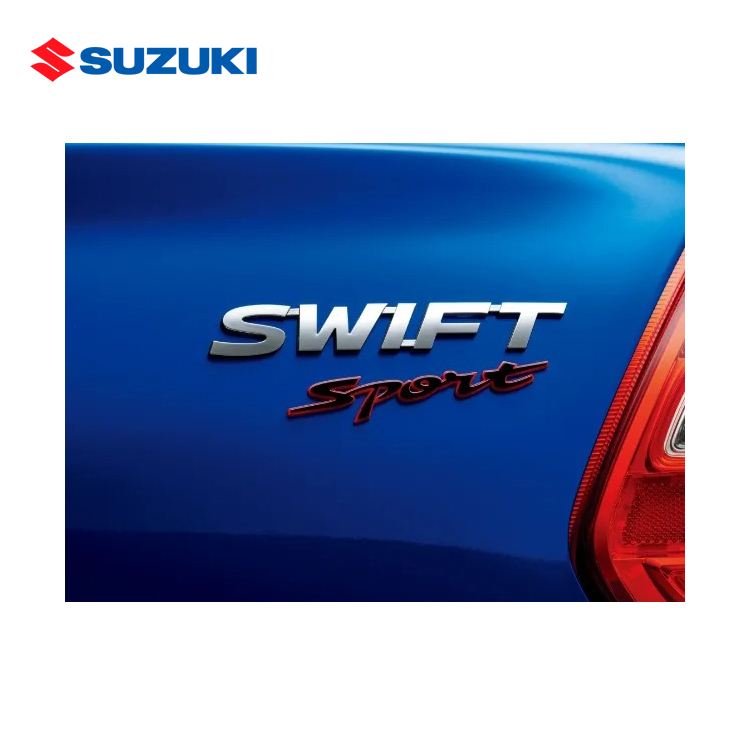 SUZUKI 日本原廠 黑化紅邊SPORT標誌 黑化車標 SWIFT SPORT ZC33S FINAL EDITION
