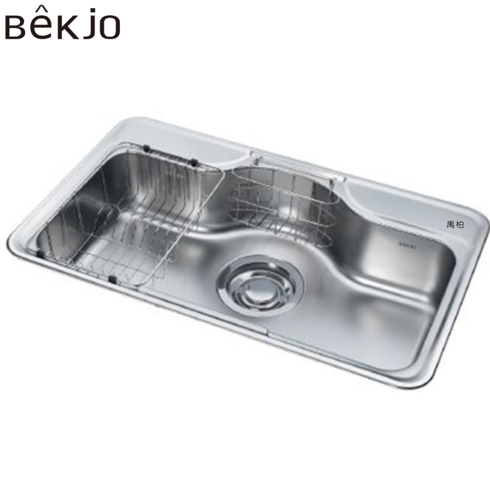 Bekjo 不鏽鋼水槽(85x51.5cm) FDS850