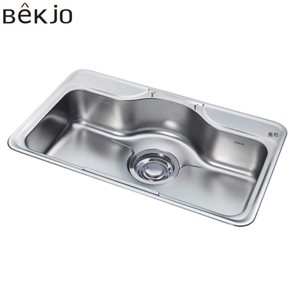 Bekjo 不鏽鋼壓花水槽(85x51.5cm) EWFDS850