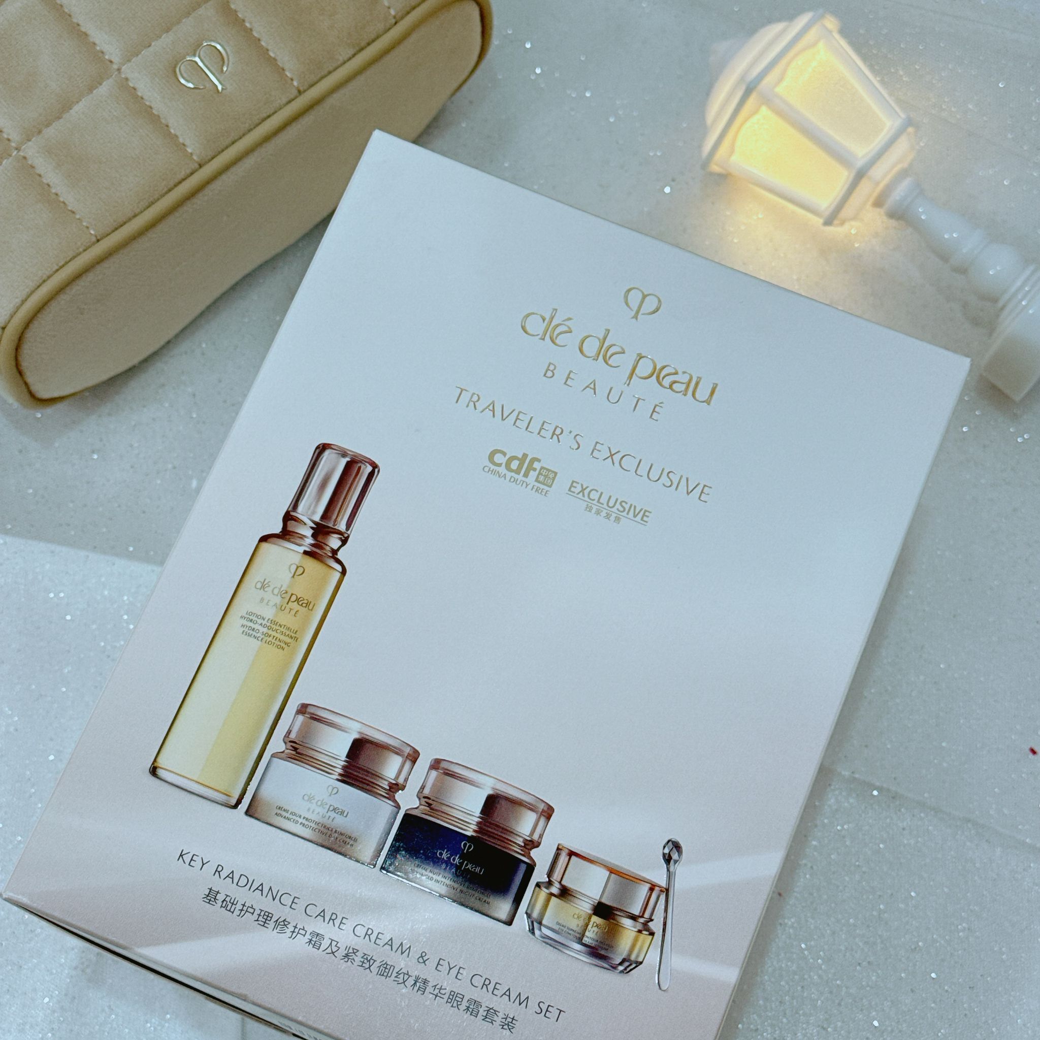 Cle de Peau 基礎護理修護霜及緊致御紋精華眼霜套裝