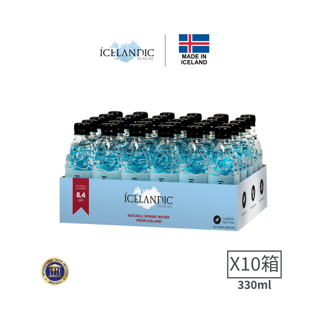 【10箱】冰島冰川純淨水 - 330ml