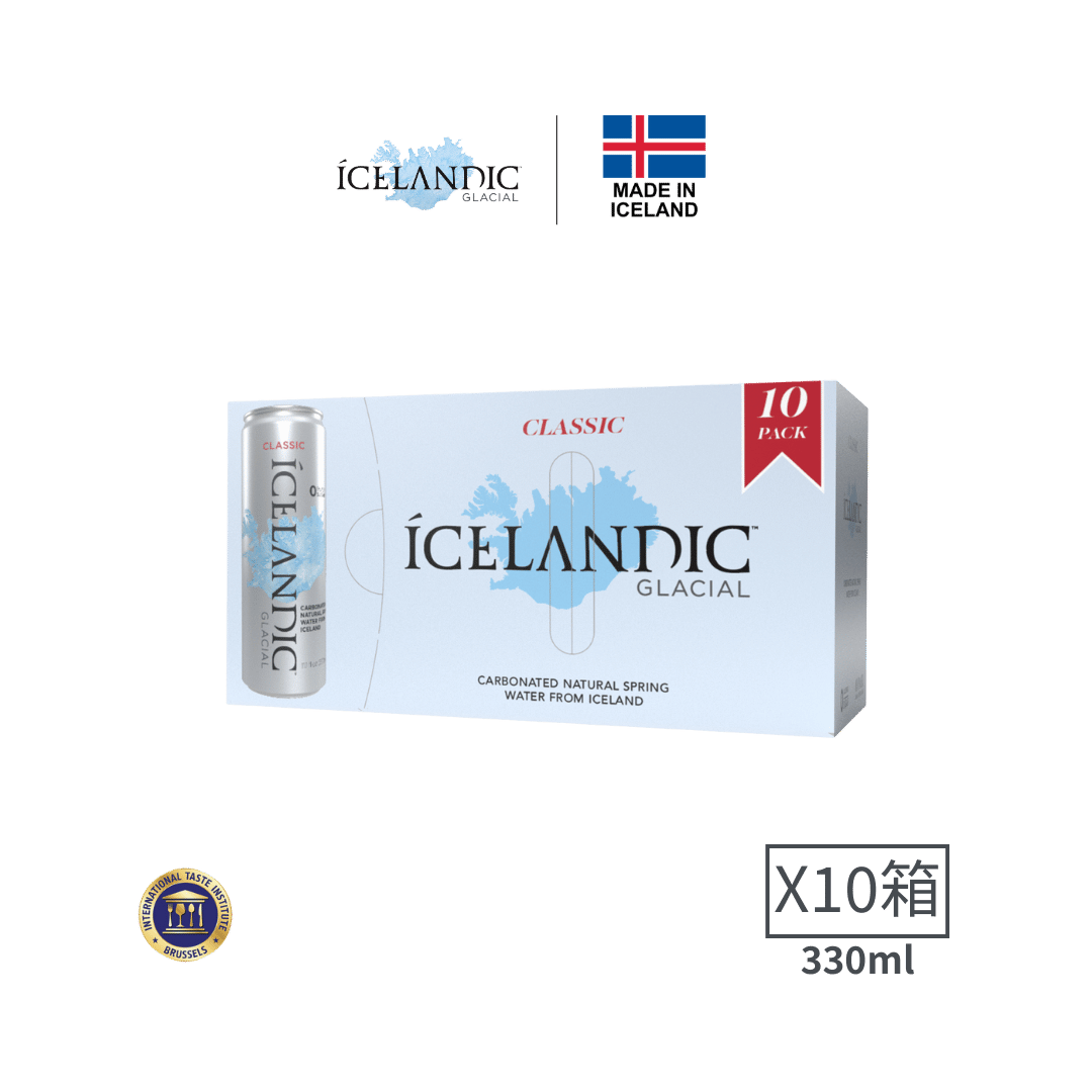 【10箱】冰島冰川氣泡水 - 原味氣泡水