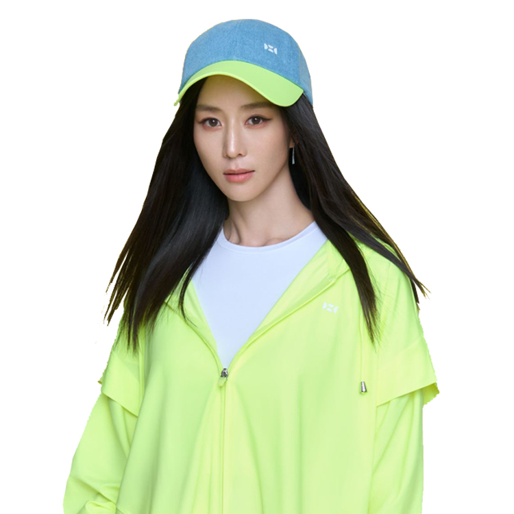 HOII DENIM SPLICING BASEBALL CAP