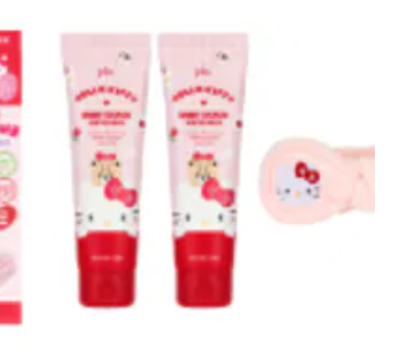 [S] PLU Body Scrub White Musk 200g+200g (Kitty) X Kitty Special Set, 8809237074035 (SPLU46)