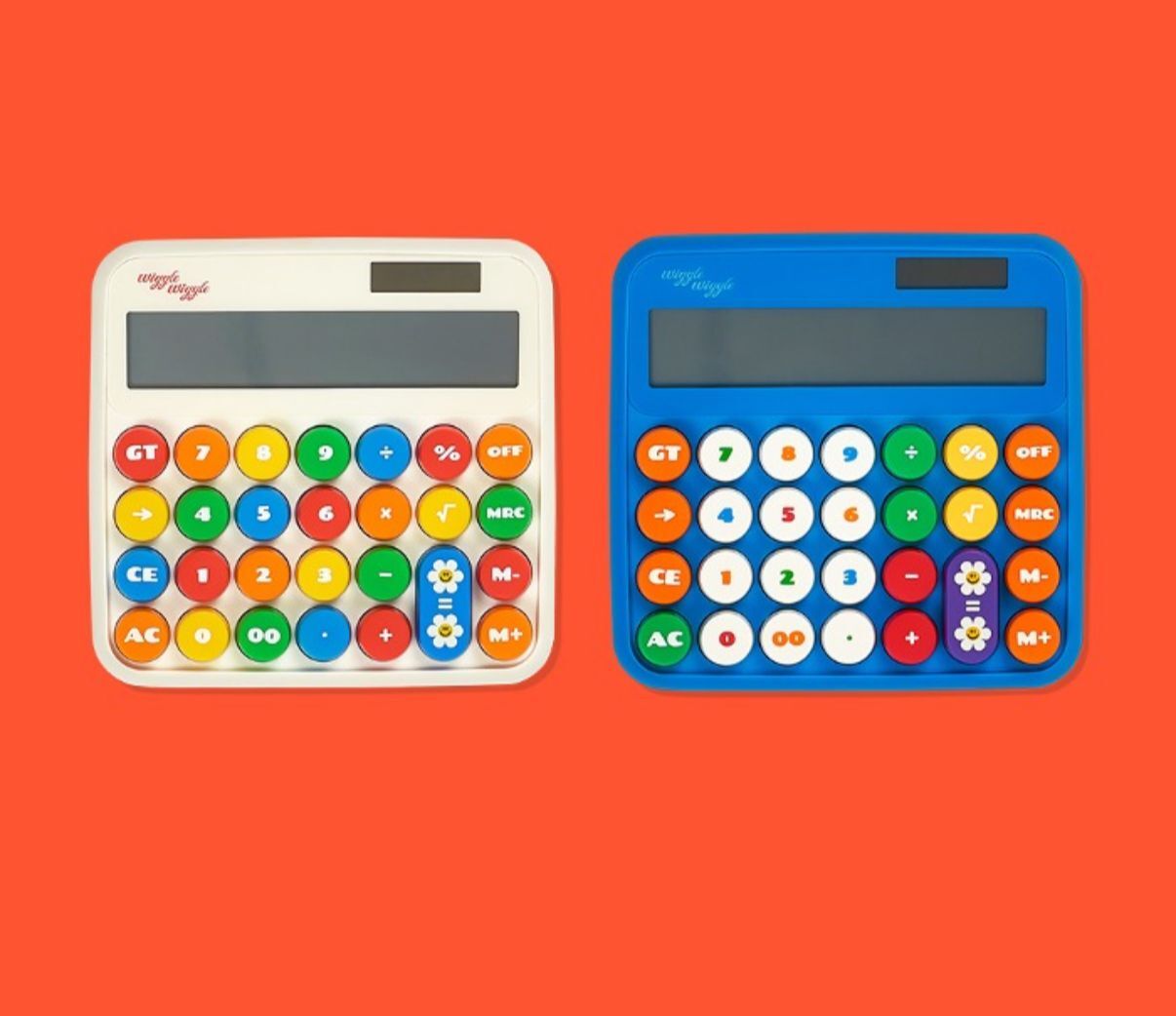 SI068 Wiggle Wiggle 可愛計算機 繽紛按鍵設計