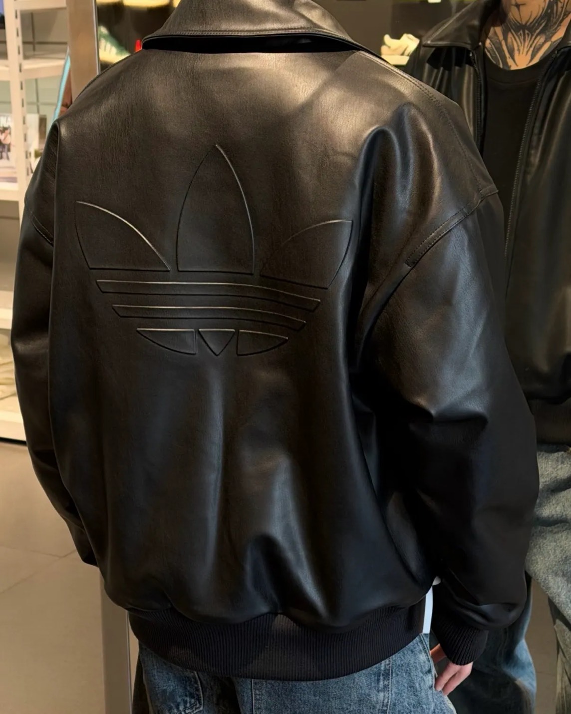 ADIDAS SHERPA FW25 加絨 皮外套 二色