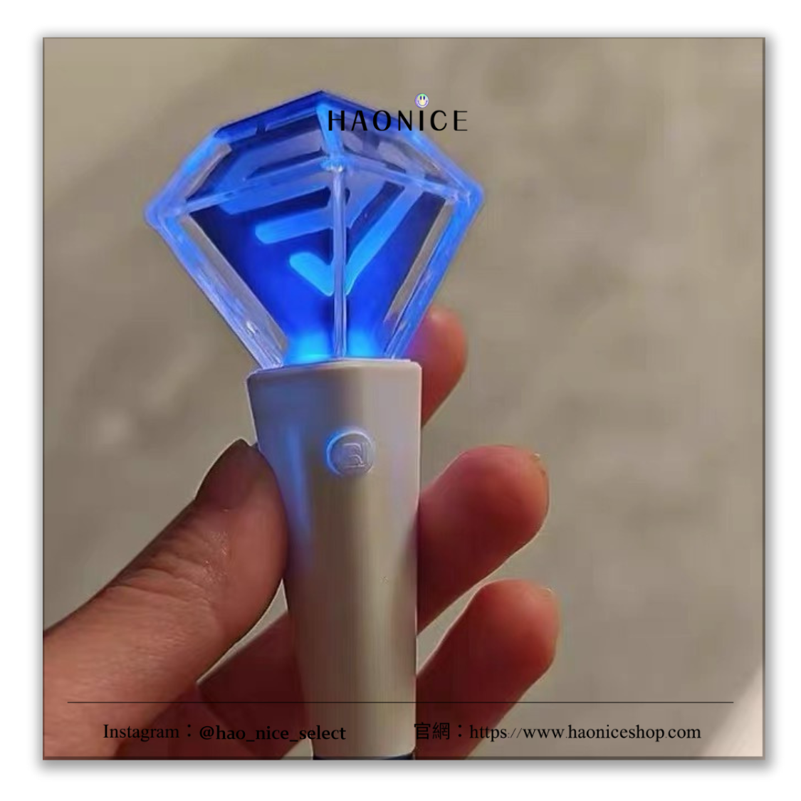 【HAO NICE】保證正品💯 Super Junior SJ 2代 鑽石造型 迷你 應援棒 應援燈 演唱會手燈 鑰匙圈