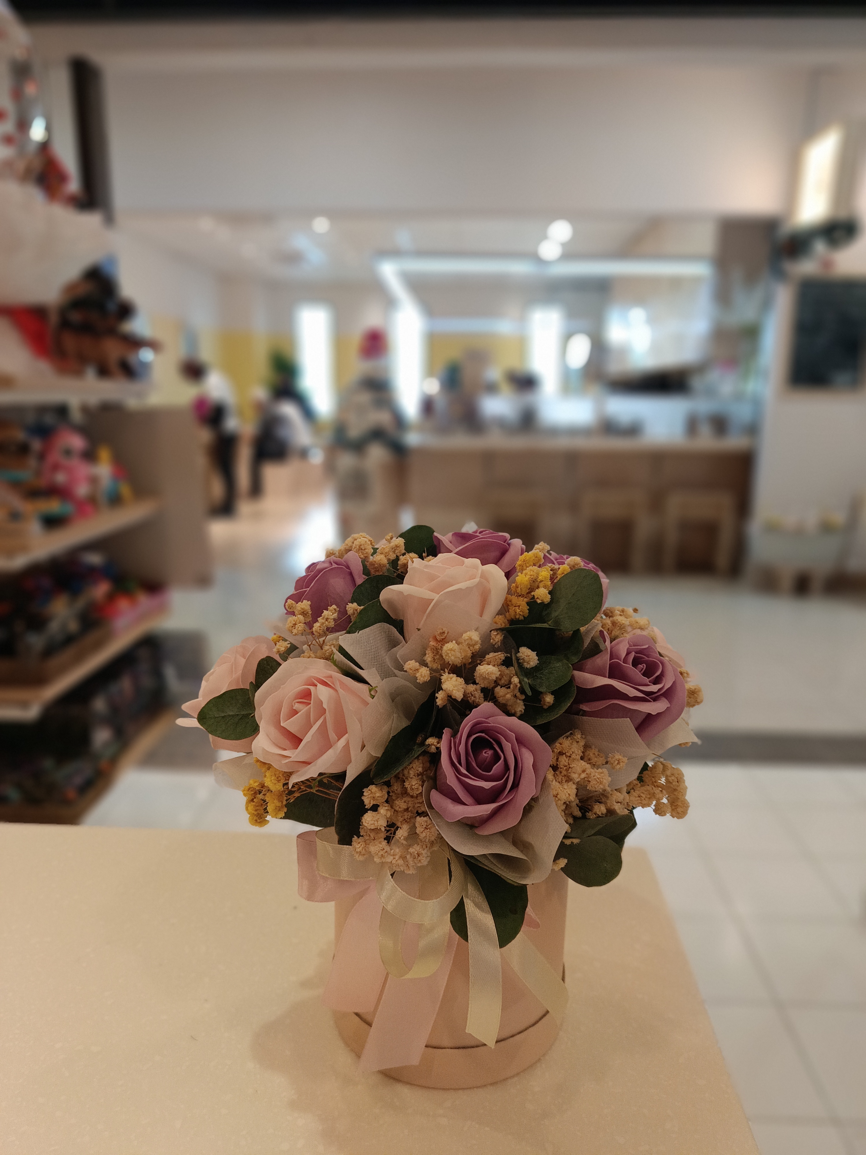 Soap Flower Arrangement - SFA72