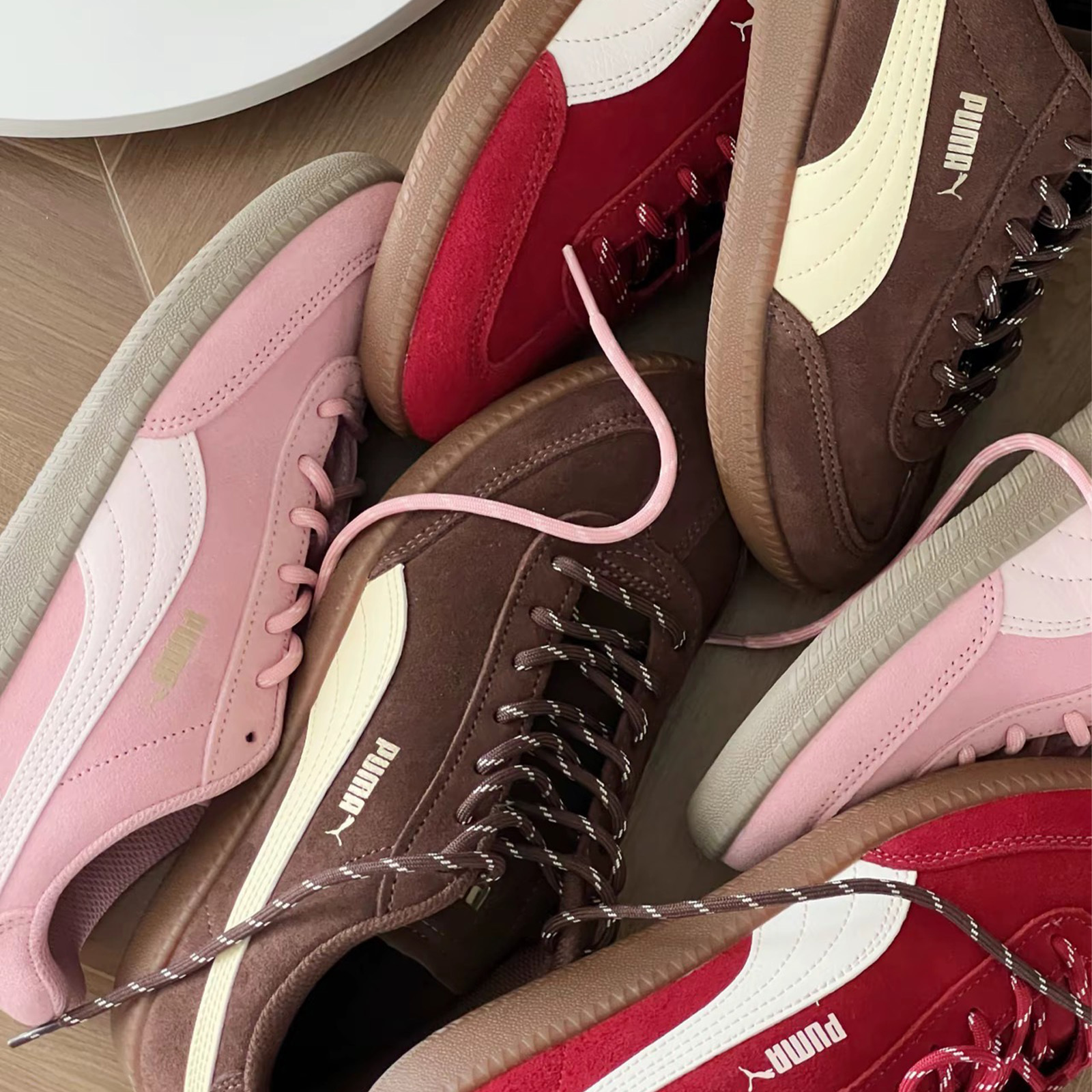 PUMA 9-T SUEDE 復古 麂皮 焦糖底 咖啡棕 酒紅 粉紅 黑白 德訓鞋 男女鞋 406756-01 04 02 05