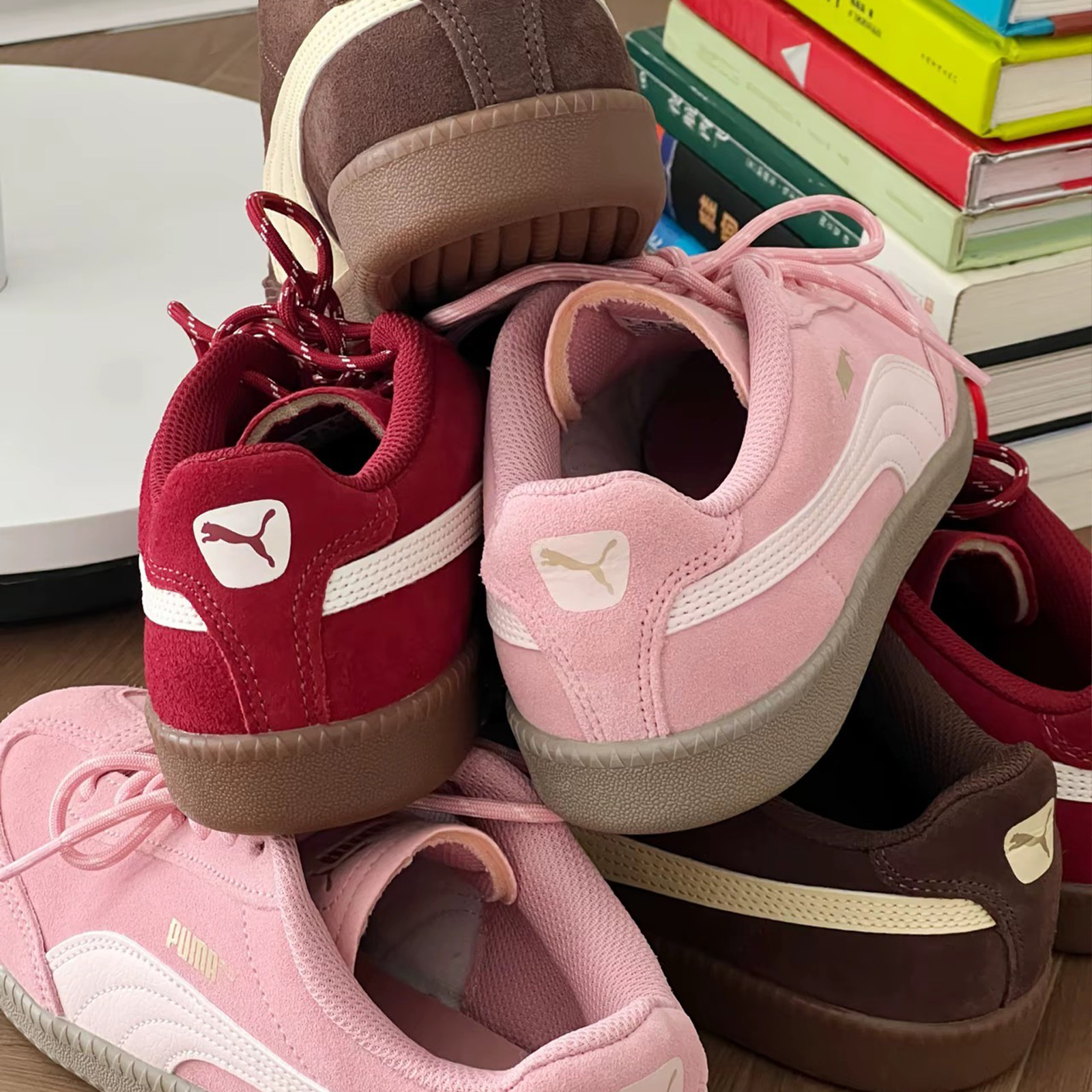 PUMA 9-T SUEDE 復古 麂皮 焦糖底 咖啡棕 酒紅 粉紅 黑白 德訓鞋 男女鞋 406756-01 04 02 05