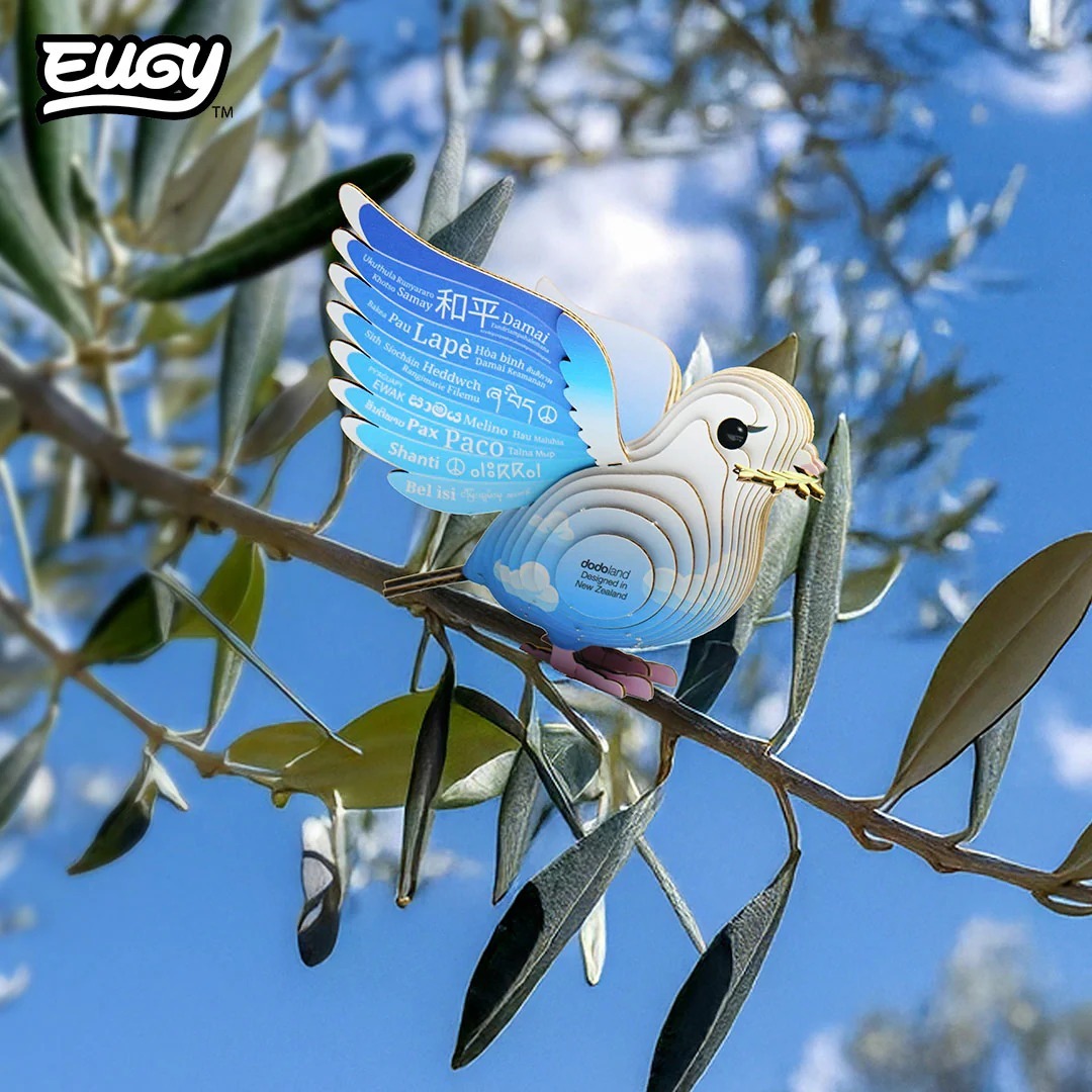EUGY 3D Cardboard Kit Set Model - 505 Dove