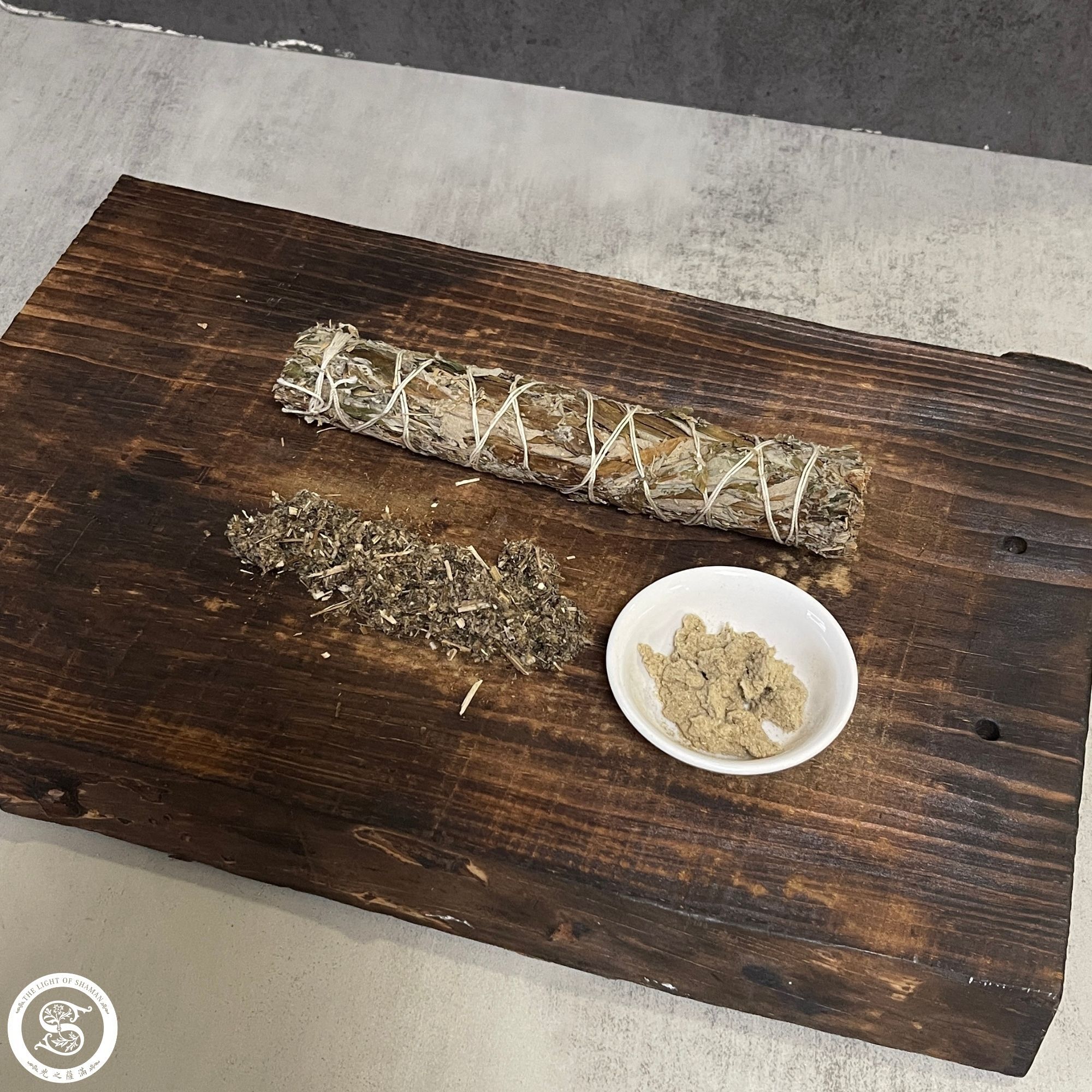 黑色鼠尾草絨粉-限量美國原裝進口乾燥黑色鼠尾草絨粉50g 夢幻鼠尾草清除深層負能量 Black Sage - 光之薩滿