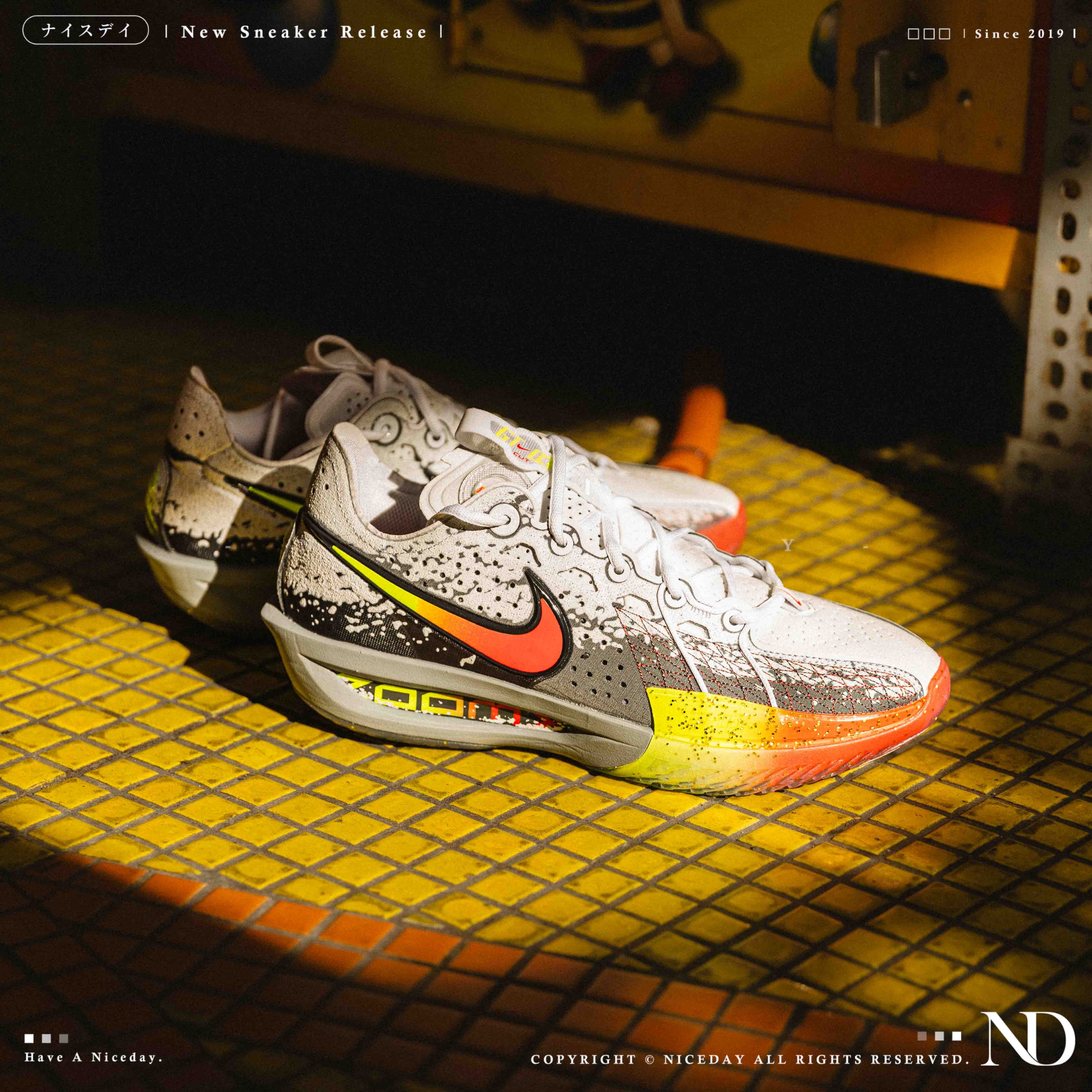 NICEDAY 現貨 Nike Air Zoom GT Cut 3 Christmas 聖誕節 聖誕 灰白 漸層 實戰 籃球鞋 II6581-001