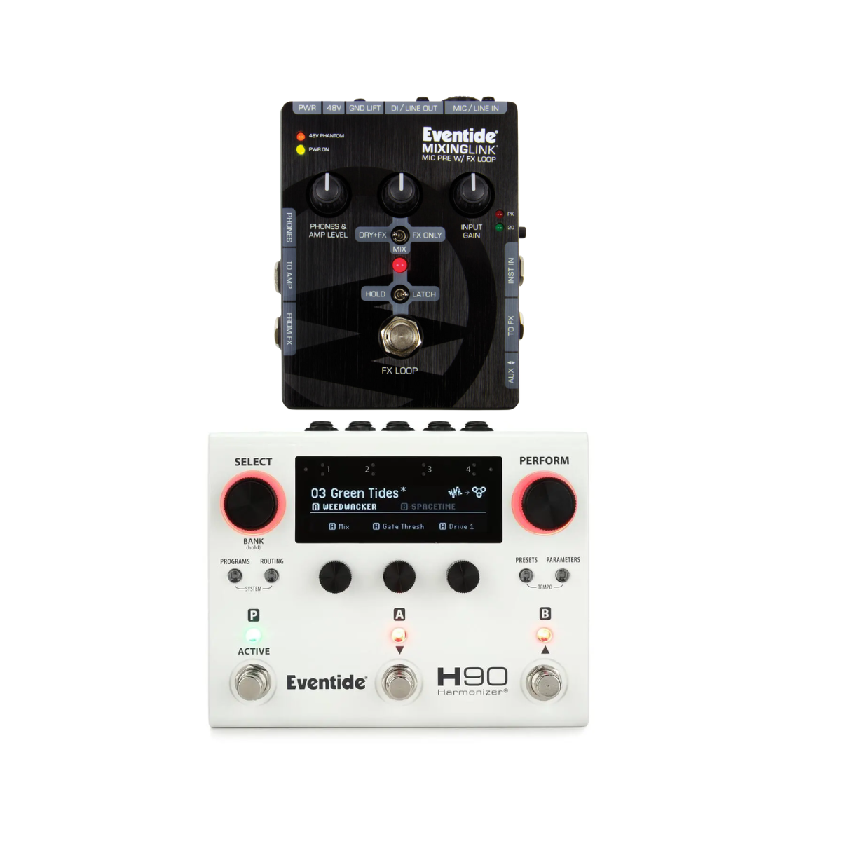 Eventide H90 Harmonizer 綜合效果器 & MixingLink 麥克風前級（內建 FX Loop ）