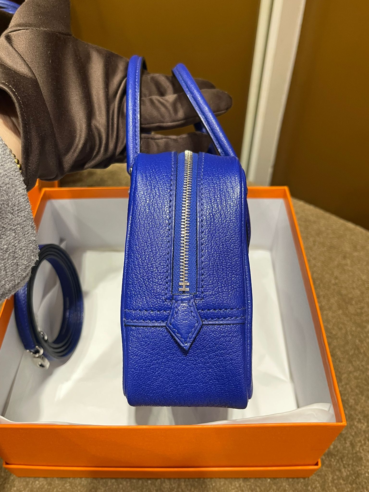 Mini Plume 7T blue electrique cp chevre C (二手 95 % new）