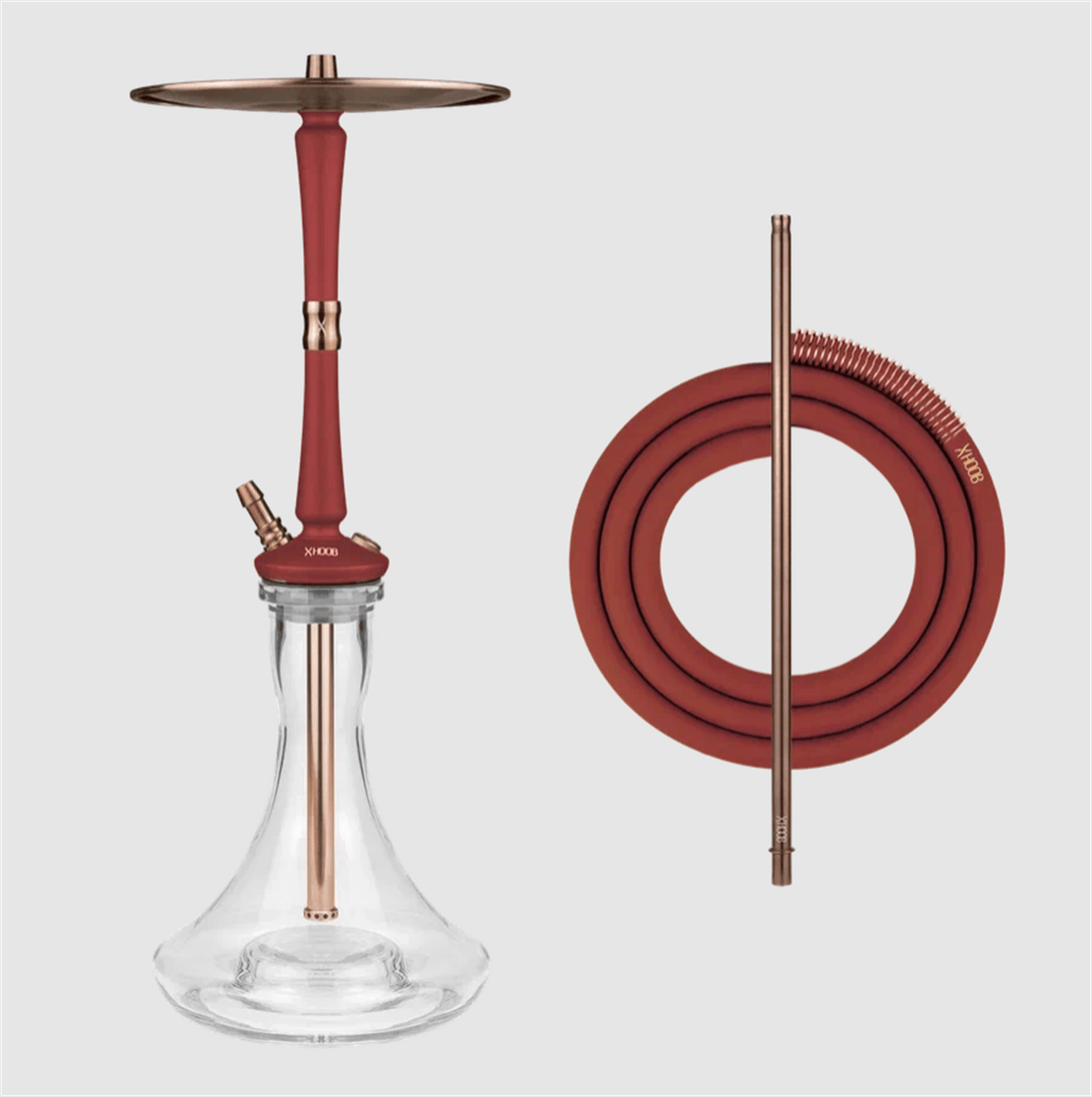 Hoob Go - Wine Red x Bronze