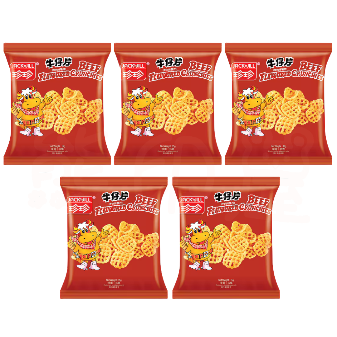 珍珍 牛仔片 15G X5