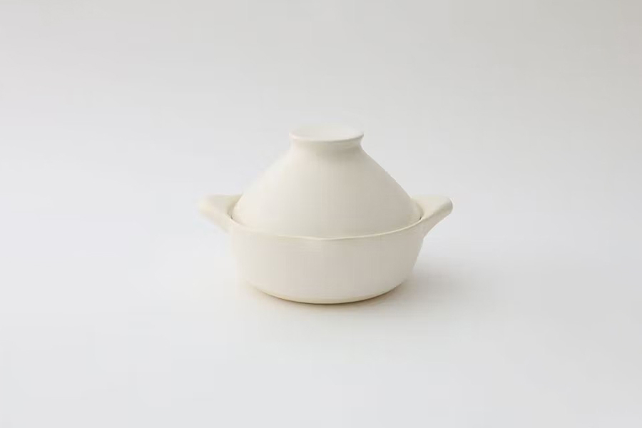 中川政七商店 - 多蔬單人土鍋 / 白