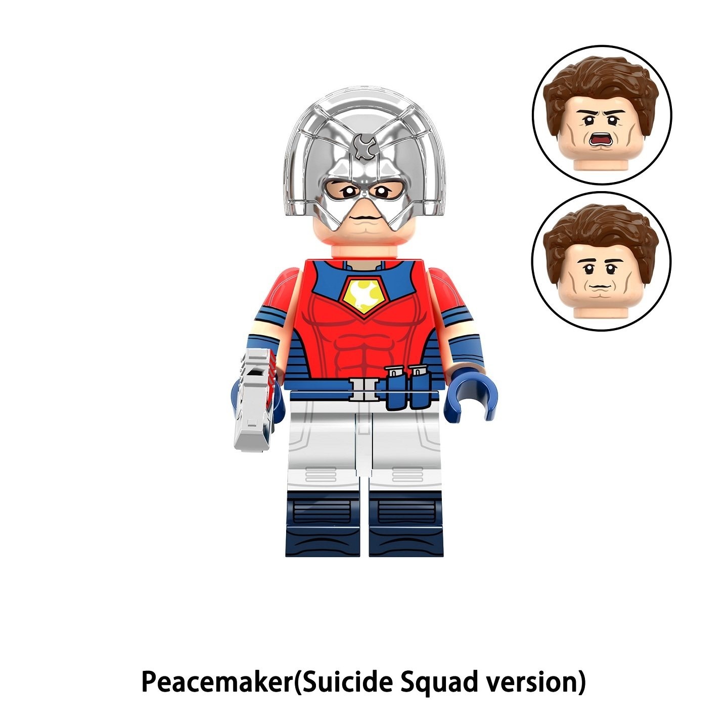 Peacemaker Suicide Squad Custom Minifigures Minifigs fit Lego RZL007 R034