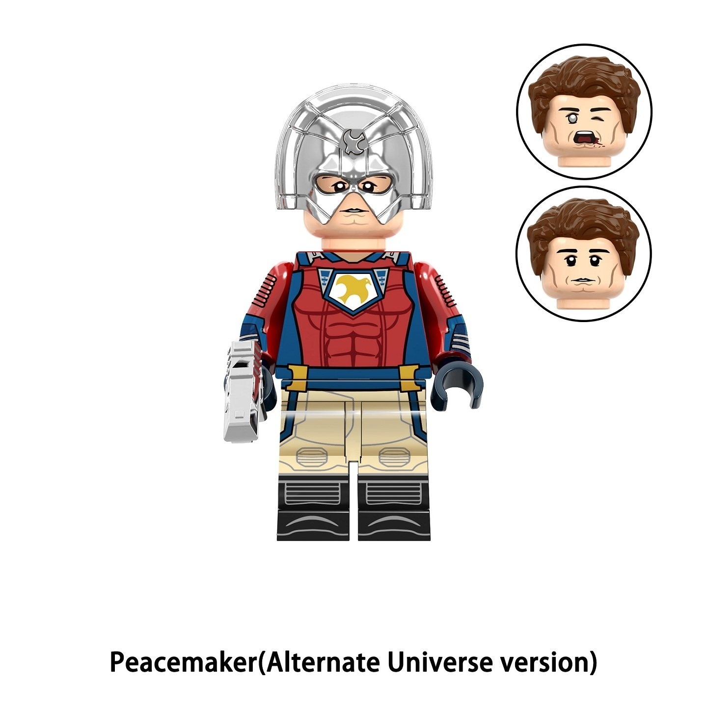 Peacemaker Alternate Universe version Custom Minifigures fit Lego RZL007 R035