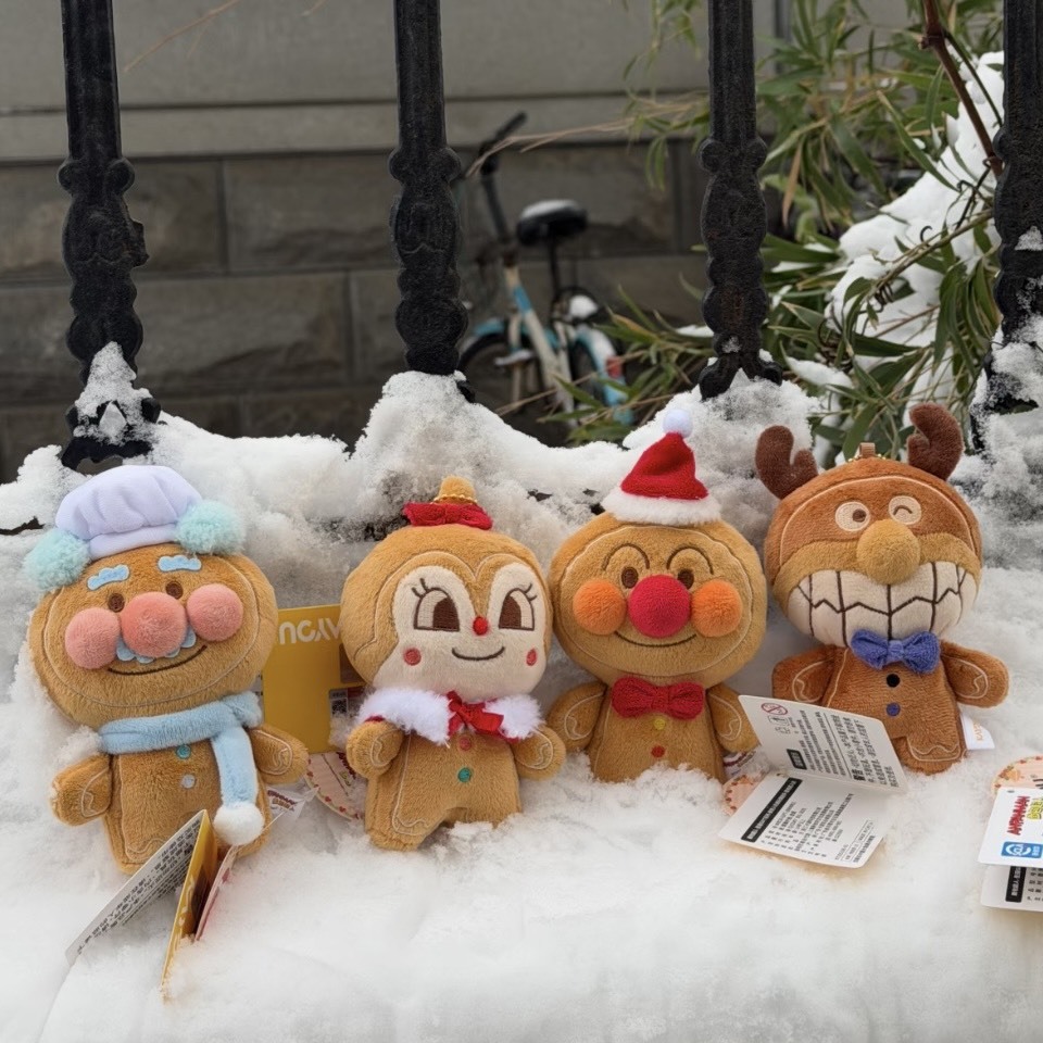 iSNEAKERS | 麵包超人 Anpanman 正版授權 聖誕節限定 薑餅人造型吊飾