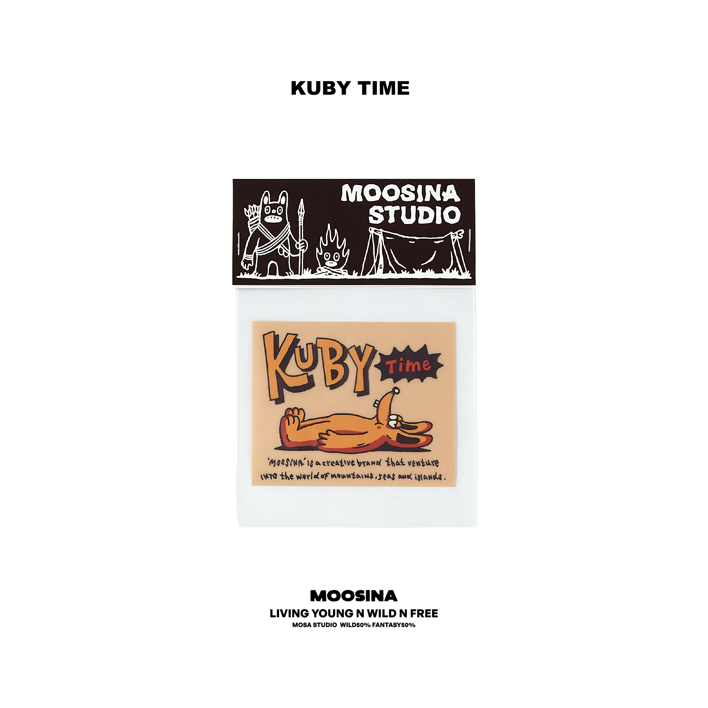 KUBY TIME – Chill Mode Sticker