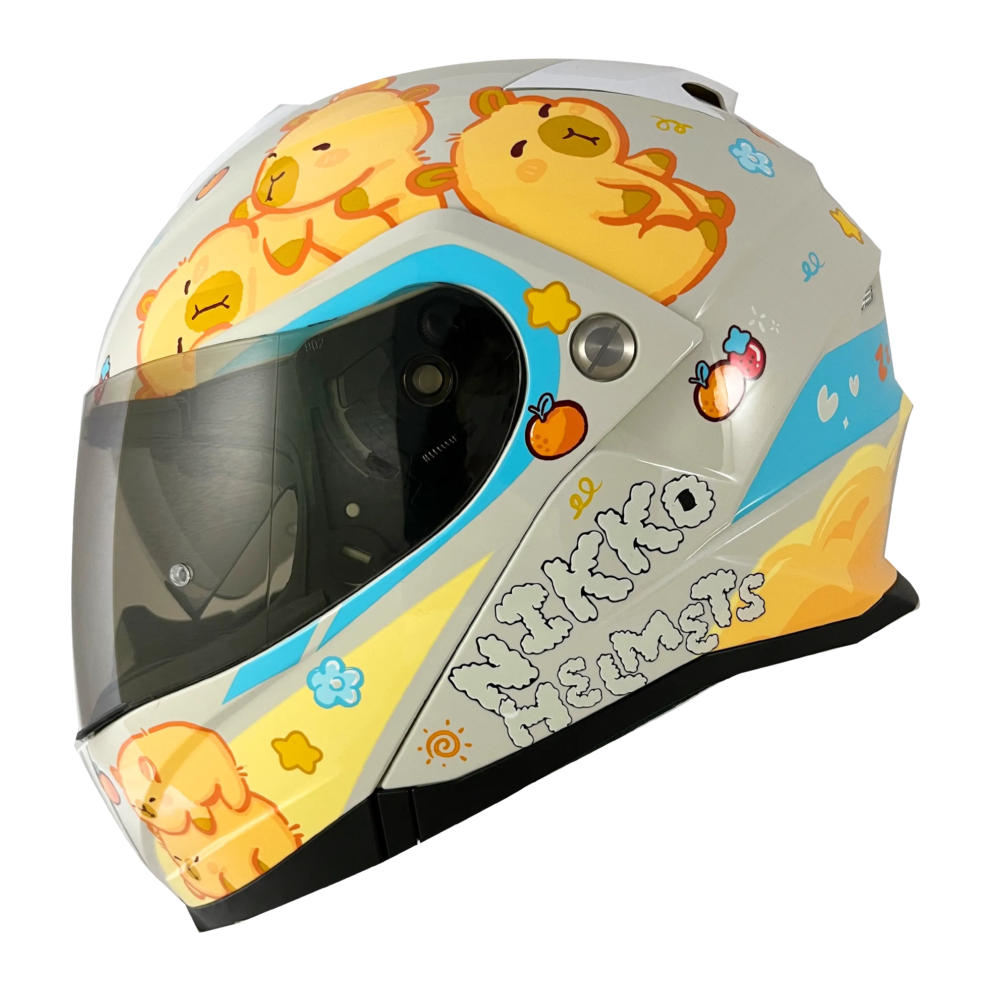 NIKKO N902 #19 卡皮躺躺帽 卡皮慢灰 亮光 可樂帽款