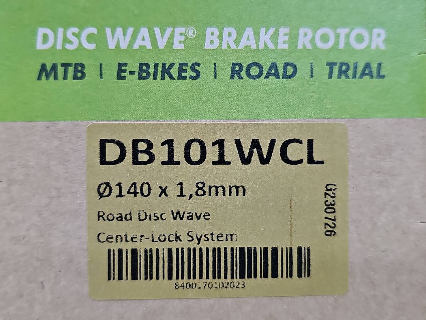 GALFER DB102WCL CENTER-LOCK 140mm 中鎖式碟盤 中心鎖入式碟盤 重量:76g 厚度1.8mm