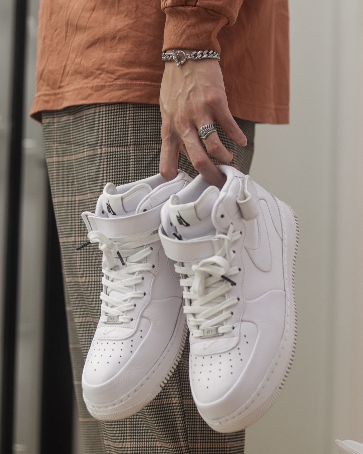 【逢甲 FUZZY】Nike Air Force 1 MID "White" 全白 CW2289-111
