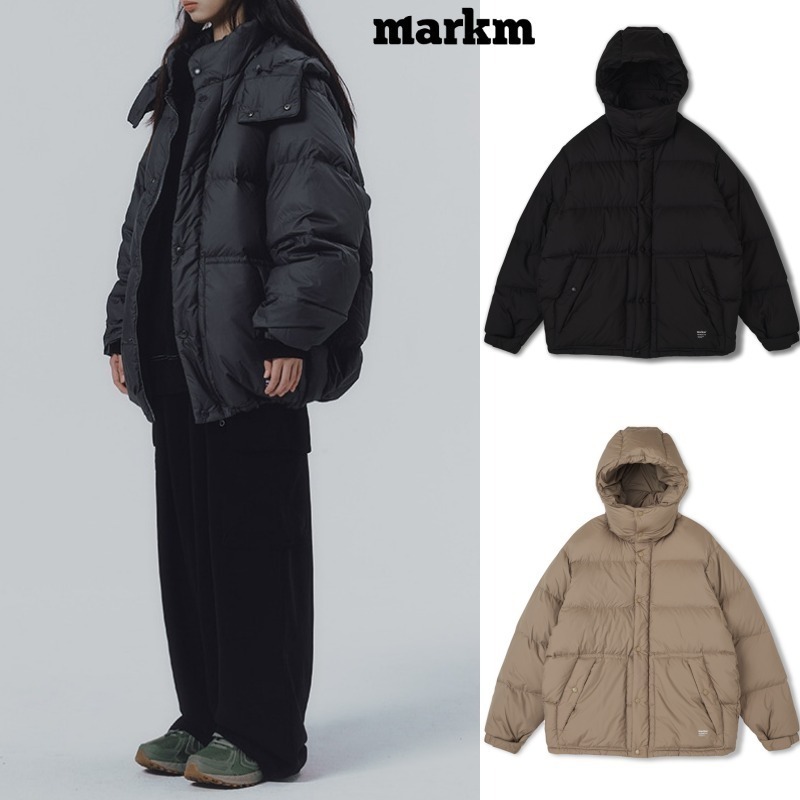【預購】KM080550 Markm 連帽羽絨外套