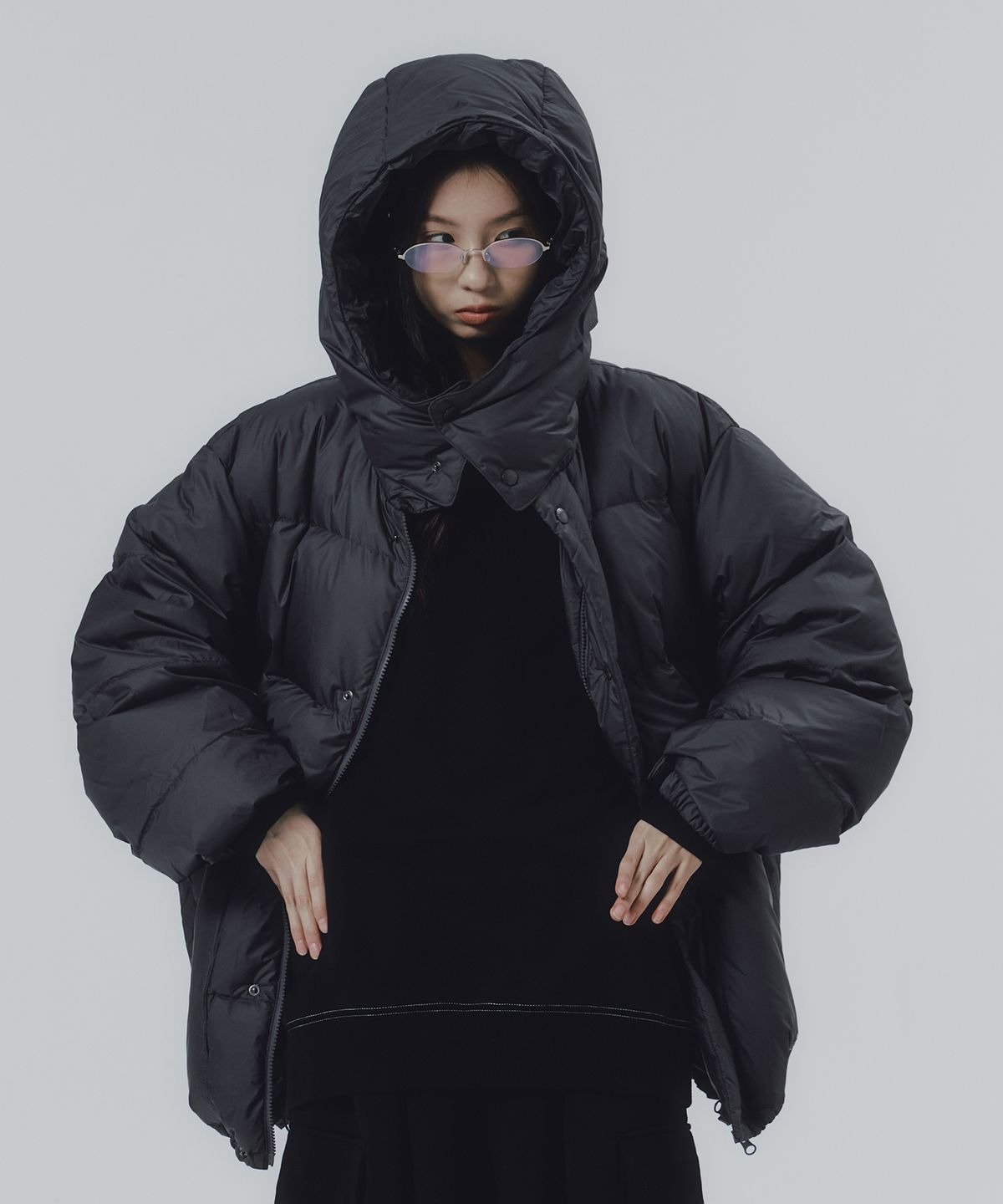 【預購】KM080550 Markm 連帽羽絨外套