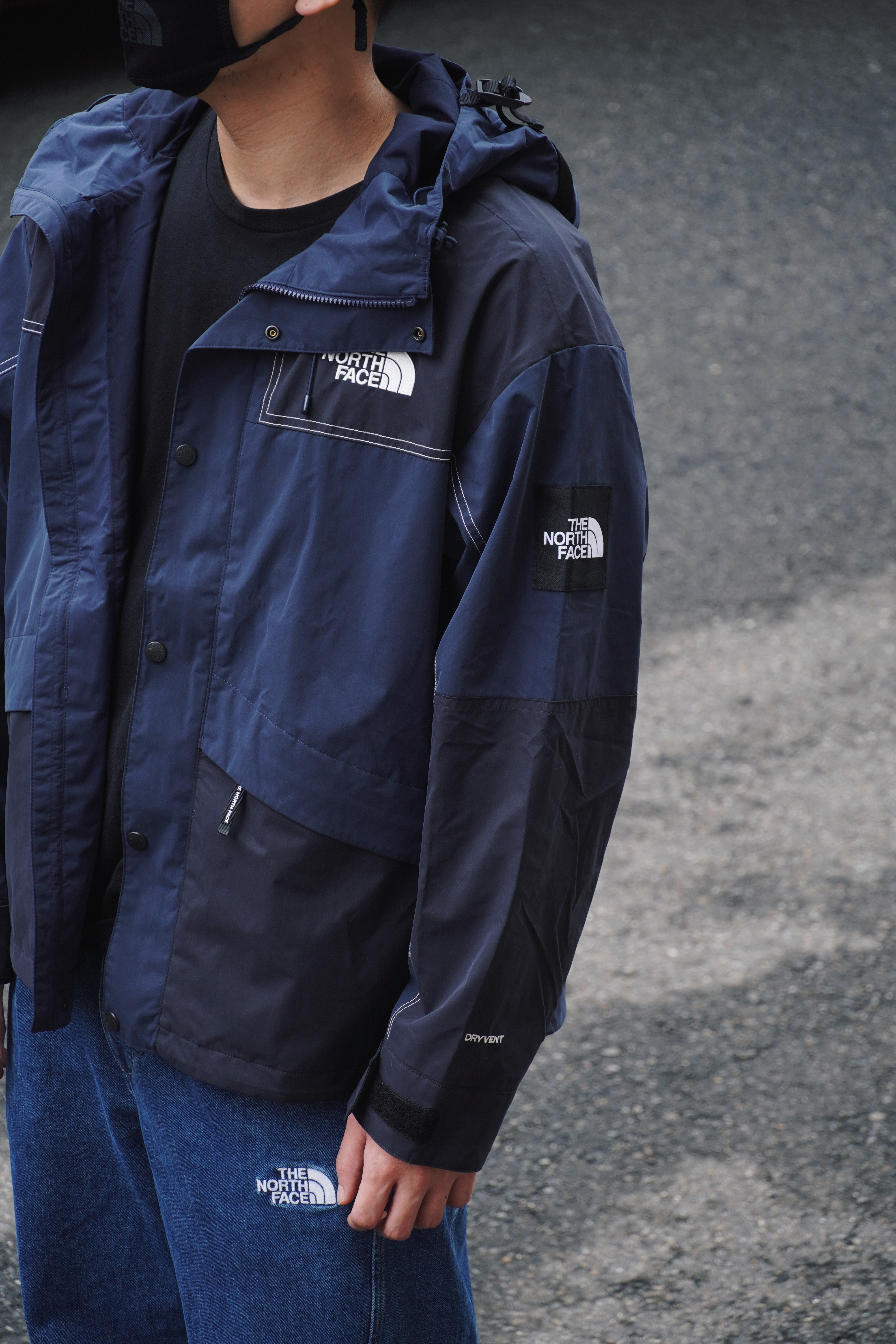 【代購】The North Face Vintage Neo Vaidén Jacket 復古工裝機能夾克 /  Overfit Denim Pants 寬鬆丹寧長褲